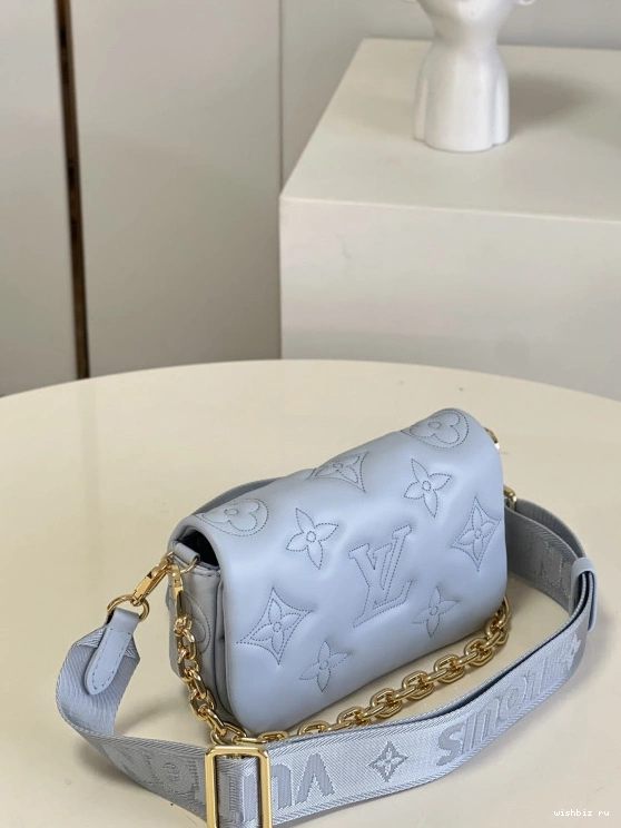 WIS VUITTON BUBBLEGRAM ON STRAP LOUIS WALLET 0111